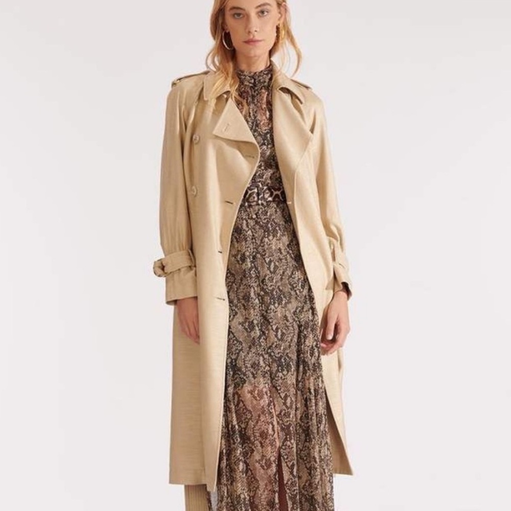 Veronica Beard Eloisa Dickey Trench Size 6